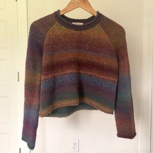 Madewell Space Dye Striped Sweater